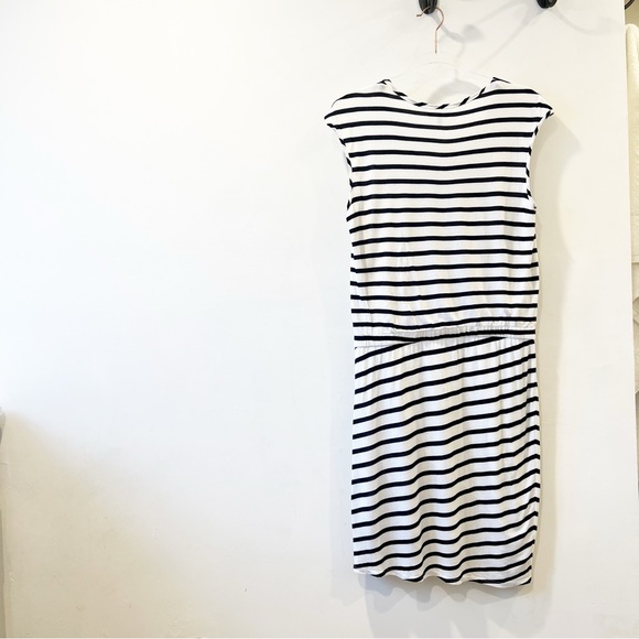 Theory Genessia Fisher‎ Stripe Sleeveless Dress - Picture 6 of 8